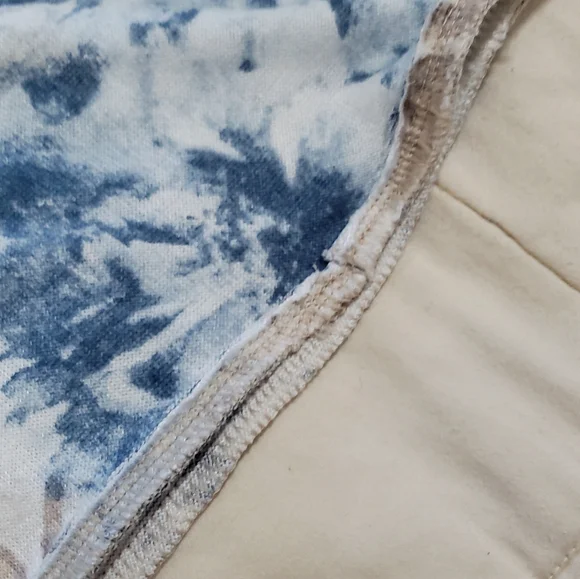 Chicos Blue and Tan Shirt Large Size 2 - Picture 11 of 11